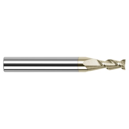 Harvey Tool High Helix End Mill for Aluminum Alloys - Square, 0.1875" (3/16), Length of Cut: 5/8" 24212-C7